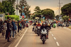 Carl Fogarty alla 40ª Biker Fest International di Lignano Sabbiadoro, testimonial e icona della Superbike