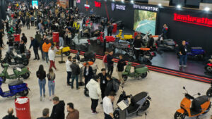 Spazio espositivo Motobike Istanbul 2026 dedicato a moto, bici ed e-mobility