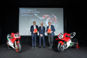Ducati Superleggera V4 Centenario Tricolore, edizione limitata da 100 esemplari