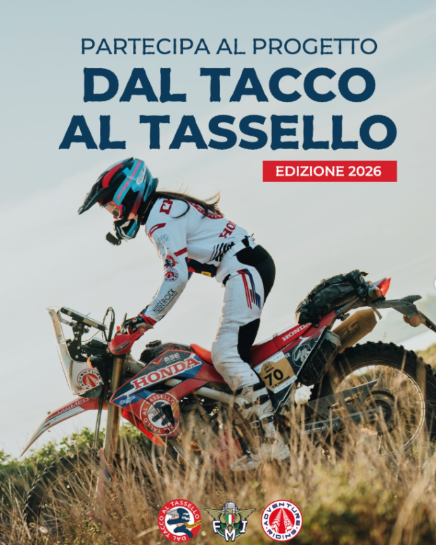 Partecipanti alla selezione finale Dal Tacco al Tassello sulla pista di Motocross Malpensa