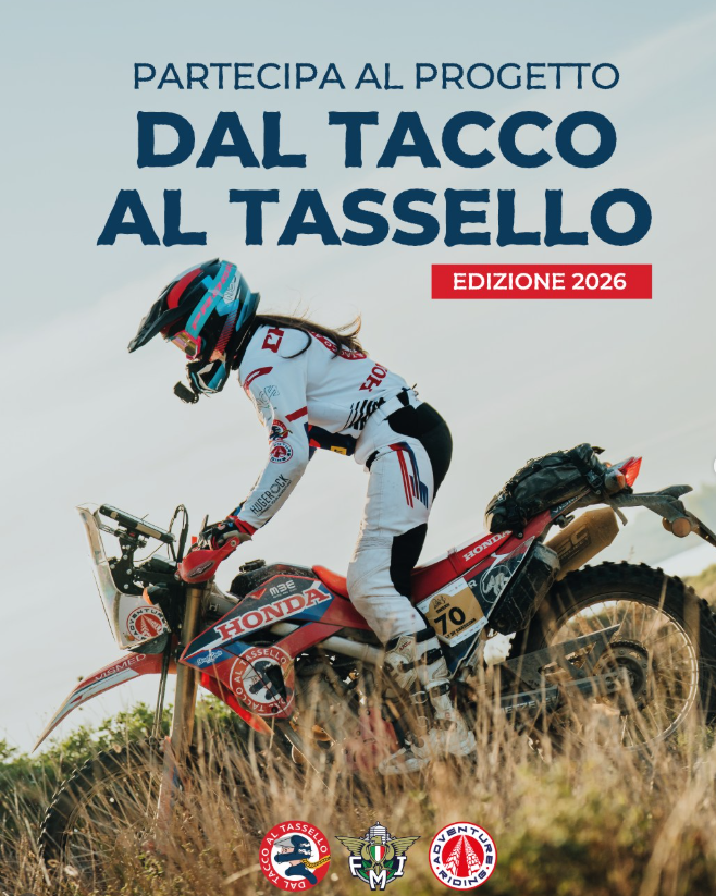Partecipanti alla selezione finale Dal Tacco al Tassello sulla pista di Motocross Malpensa