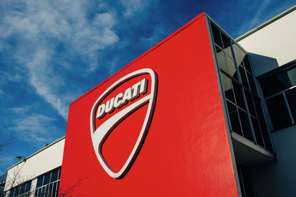 Stabilimento Ducati a Borgo Panigale in relazione al protocollo per lo sviluppo industriale