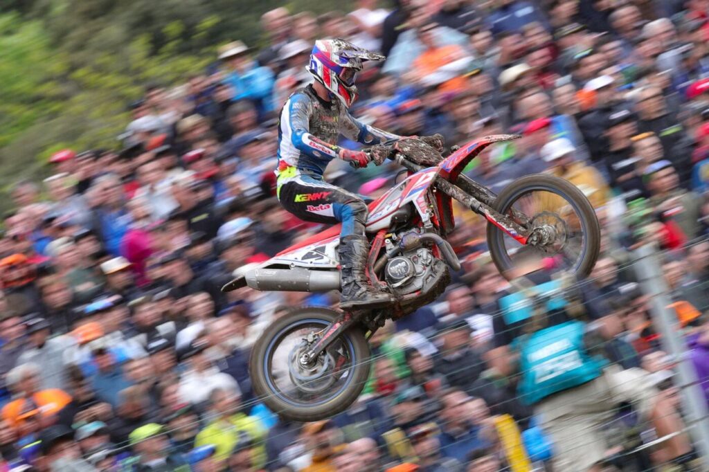 Rick Elzinga del MRT Racing Team Beta con la Beta RX450 al GP del Trentino