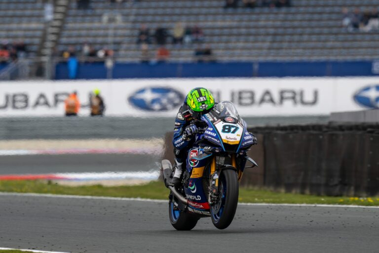 Moto del team GYTR GRT Yamaha al TT Circuit Assen per il round WorldSBK Assen