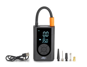 Compressore portatile Kappa KS503 compatto e ricaricabile per moto, scooter e biciclette