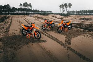 Gamma KTM SX 2027: modelli motocross dalla minicross al full-size