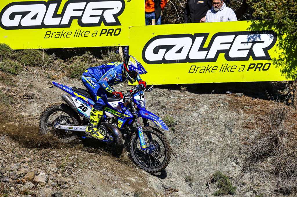 Sistemi frenanti Galfer per l'EnduroGP 2026 su moto da gara