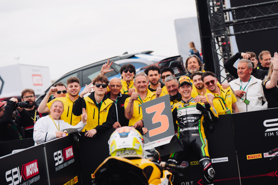 David Salvador terzo ad Assen con il Prodina XCI Racing Team nel Mondiale Sportbike 2026