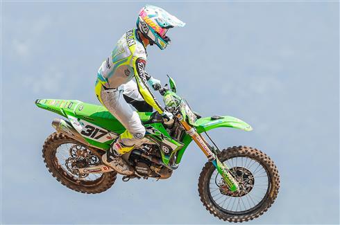 Kawasaki al GP del Trentino MXGP durante il weekend di gare