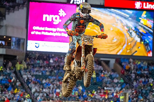 Jorge Prado al Supercross Philadelphia 2026, round 15 dell'AMA Supercross