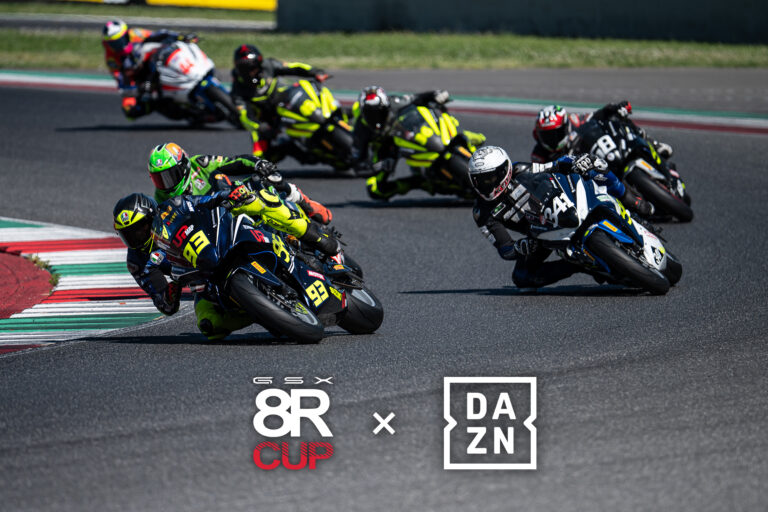 Il Trofeo Suzuki GSX-8R CUP sbarca su DAZN on demand