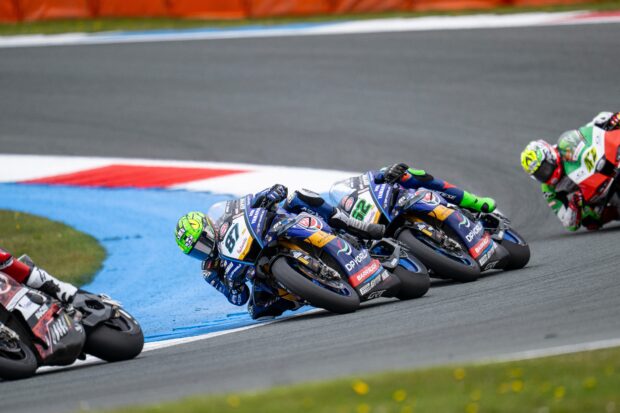 Yamaha GRT al WorldSBK Assen con Gardner e Manzi