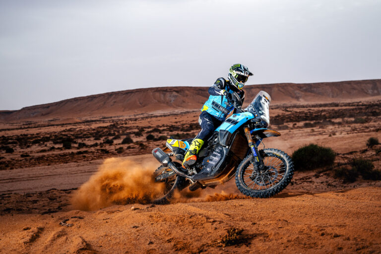 Gautier Paulin su Ténéré 700 Rally durante la Stage 2 della Carta Rallye 2026