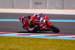 Honda HRC con CBR1000RR-R al Balaton Park, Chantra e Kunii in fase di adattamento al tracciato