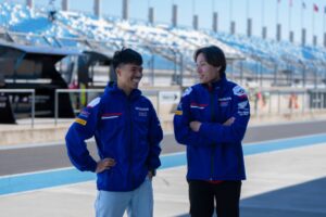 Honda HRC CBR1000RR-R con Chantra e Kunii al Balaton Park durante il weekend WorldSBK
