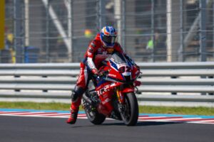 Honda HRC al Balaton Park con Somkiat Chantra e Yuki Kunii durante il weekend WorldSBK