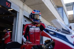 CBR Superbike del team Honda HRC al Balaton Park Circuit