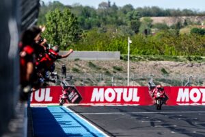 Nicolò Bulega in azione al Motul Hungarian Round, WorldSBK 2026