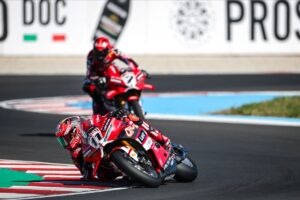 Nicolò Bulega, leader del WorldSBK 2026 per Aruba.it Racing – Ducati al Motul Hungarian Round