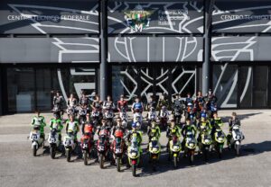 Piloti in gara al Mugello nel secondo round del Dunlop CIV del Campionato Italiano Velocità