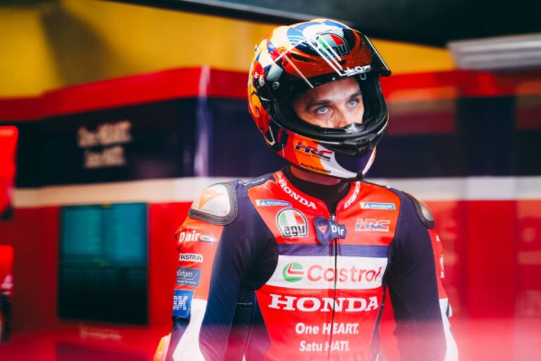 Honda ritrova la velocità a Le Mans: Mir in Q2, Marini davanti al mattino
