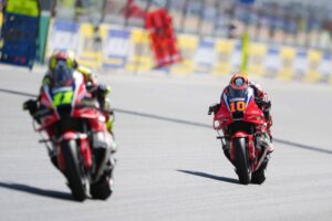 Honda HRC Castrol al Bugatti Circuit durante il weekend MotoGP di Le Mans