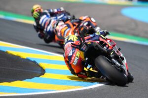 Joan Mir sulla Honda HRC Castrol durante la Sprint Race di Le Mans
