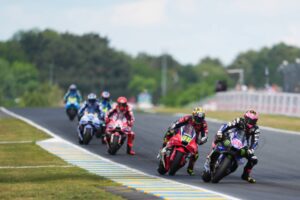 Joan Mir (Honda HRC Castrol) alla Sprint Race di Le Mans