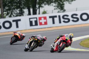 Team Honda HRC al circuito di Le Mans durante il GP MotoGP 2026