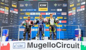 Gara del Dunlop CIV Mugello con condizioni di pioggia che hanno influenzato i risultati