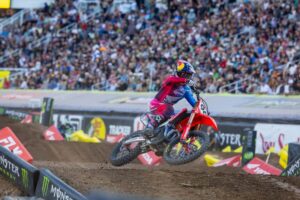 Hunter Lawrence, vicecampione 450SX al Supercross AMA 2026 con Honda HRC Progressive