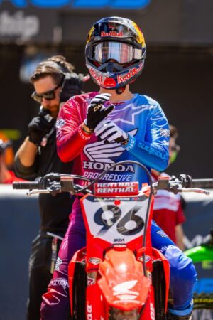 Hunter Lawrence, vicecampione 450SX con Honda HRC Progressive al Supercross AMA 2026