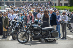 Moto Triumph al Distinguished Gentleman's Ride Roma 2026, evento in favore della salute maschile