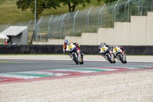 Piloti del Trofeo Pro Honda CBR600RR Cup in lotta sul tracciato del Mugello