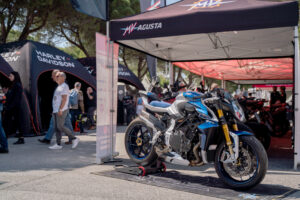 Moto in prova nella Demo Ride Area del Biker Fest 2026