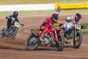 Ashton Boughen su Ducati al round di apertura del FIM Flat Track World Championship 2026