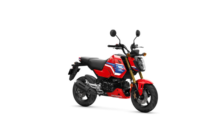 Honda MSX125 GROM 2026, arriva la livrea Tricolour ispirata a HRC