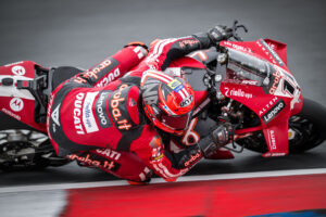 Ducati Aruba.it Racing in pit lane durante il Czech Round WorldSBK