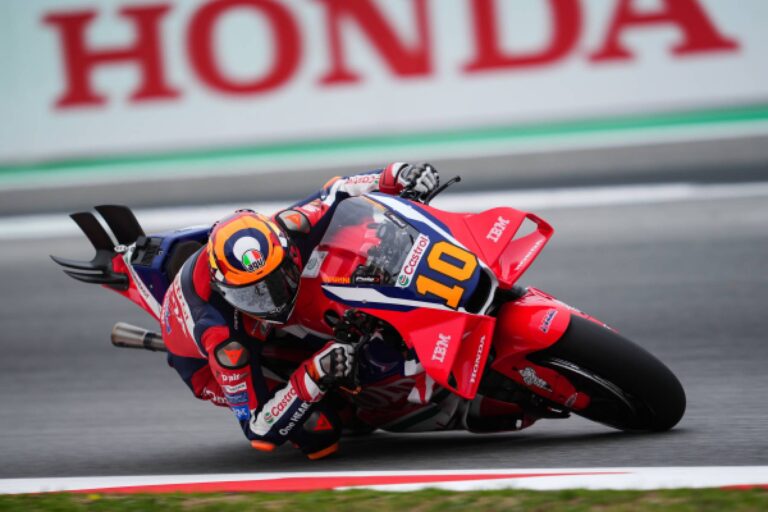 Mir salva il venerdì di Honda HRC Castrol al GP di Catalunya