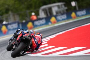 Joan Mir e il team Honda HRC Castrol al GP di Catalunya