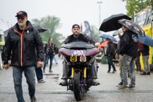 Carl Fogarty alla cerimonia di apertura della 40ª Biker Fest International a Lignano