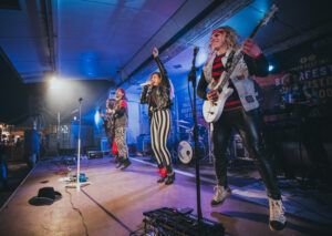 Concerto di chiusura alla Biker Fest International a Lignano durante la giornata inaugurale