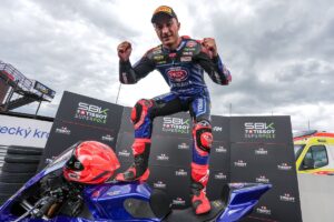 Garrett Gerloff leader delle prove libere al WorldSBK Most con la Kawasaki ufficiale