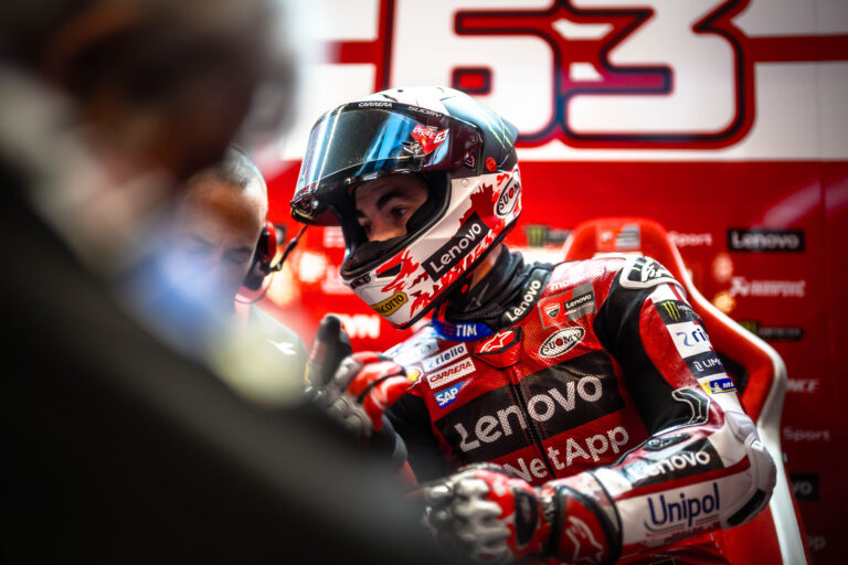 Bagnaia costretto alla Q1 nel venerdì MotoGP di Barcellona