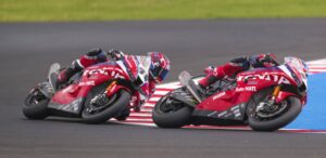 CBR1000RR-R del team Honda HRC al round WorldSBK di Most, focalizzata su sviluppo e set-up