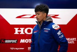 CBR1000RR-R Honda HRC con Chantra e Kunii al round WorldSBK di Most