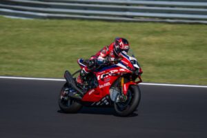 CBR1000RR-R del team Honda HRC al round WorldSBK di Most, sviluppo e set-up durante il weekend