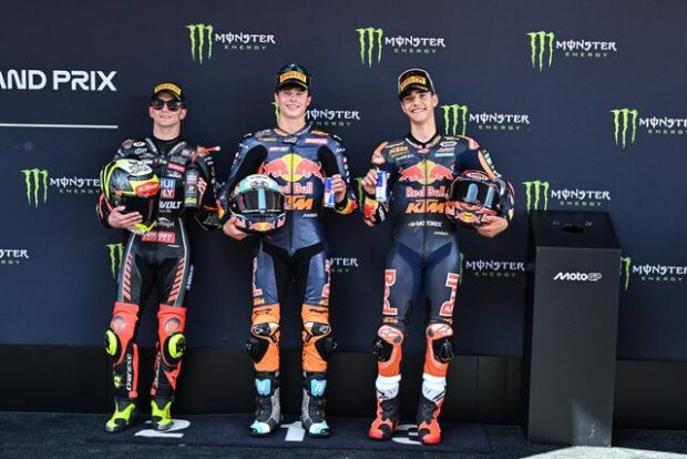 Pole di Vietti e Perrone alle qualifiche Moto2 e Moto3 con Pirelli soft