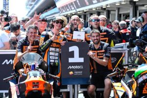 Vietti e Perrone in pole alle qualifiche del GP di Catalogna con le mescole Pirelli