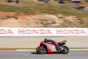 Honda HRC Castrol RC213V al GP di Catalogna, contesto del weekend Sprint race e performance di Marini e Mir